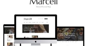 Marcell - Personal Blog & Magazine WordPress Theme - Nulled Download - EmpireGPL