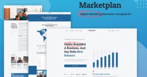 Marketplan - Digital Marketing Elementor Template Kit - Nulled Download - EmpireGPL