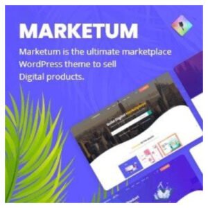 Marketum - Digital Product Marketplace WordPress Theme - Nulled Download - EmpireGPL