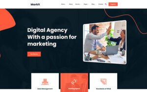Markit - Digital Agency responsive WordPress Theme - Nulled Download - EmpireGPL