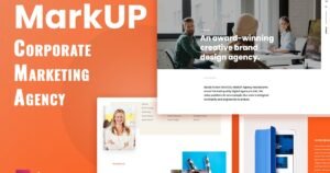MarkUP - Corporate & Marketing Agency Elementor Template Kit - Nulled Download - EmpireGPL