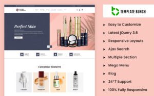 Matrix Cosmetic Shopify Themes and Website Templates for eCommerce Website Design - Nulled Download - EmpireGPL