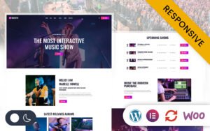 Mauzic - Music Artist Elementor WordPress Responsive Theme WordPress Theme - Nulled Download - EmpireGPL