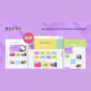 Maxify - Startup & Business News WordPress Blog Theme - Nulled Download - EmpireGPL