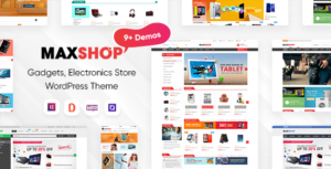 MaxShop - Electronics Store Elementor WooCommerce WordPress Theme (9+ Homepages, 2+ Mobile Layouts) - Nulled Download - EmpireGPL