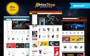 MaxShop - Sports, Tools & Auto Parts OpenCart Ecommerce Theme OpenCart Template - Nulled Download - EmpireGPL