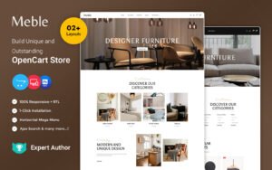 Meble - The Furniture, Home Décor and Interior OpenCart Responsive Theme OpenCart Template - Nulled Download - EmpireGPL