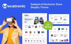 Mecatronic - Electronics & Smart Gadgets Store Shopify 2.0 Responsive Theme Shopify Theme - Nulled Download - EmpireGPL