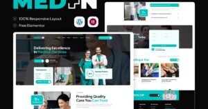Meden - Health & Medical Elementor Template Kit - Nulled Download - EmpireGPL