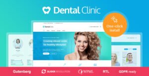 Medical and Dentist WordPress Theme - Dental Clinic - Nulled Download - EmpireGPL