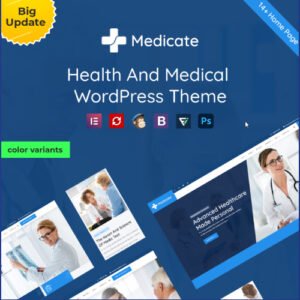 Medicate - Health & Medical WordPress Theme - Nulled Download - EmpireGPL