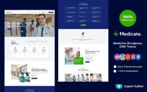 Medicate - Medical Elementor WordPress Theme - Nulled Download - EmpireGPL