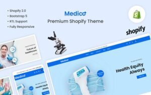 Medico- Medical & Equipment Shopify Theme - Nulled Download - EmpireGPL