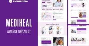 Mediheal - Pregnancy & OB-GYN Clinic Elementor Pro Template Kit - Nulled Download - EmpireGPL