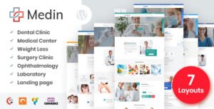 Medin - Medical Center WordPress Theme - Nulled Download - EmpireGPL