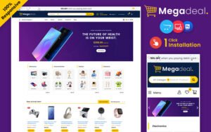 Megadeal – Electronic Marketplace Multipurpose OpenCart Store OpenCart Template - Nulled Download - EmpireGPL