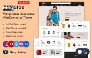 Megafox - Multipurpose Elementor WooCommerce Responsive Theme WooCommerce Theme - Nulled Download - EmpireGPL