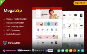 Megatop - Mega Shop and Multipurpose WooCommerce Theme - Nulled Download - EmpireGPL