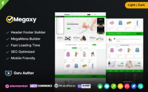 Megaxy - Mega Shop and Fashion and Multipurpose WooCommerce Theme - Nulled Download - EmpireGPL