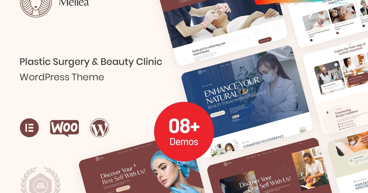 Mellea – Plastic Surgery & Beauty Clinic WordPress – Nulled Download – EmpireGPL