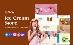Melty - Ice Cream And Sweet Shop Multipurpose WordPress Elementor Theme WordPress Theme - Nulled Download - EmpireGPL