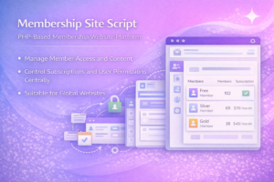 Membership Site Script