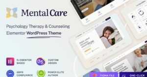 Mental Care - Therapy & Counseling WordPress Theme - Nulled Download - EmpireGPL
