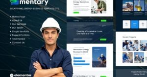 Mentary - Solar Panel & Renewable Energy Template Kits - Nulled Download - EmpireGPL