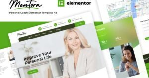 Mentora - Personal Coach Elementor Template Kit - Nulled Download - EmpireGPL