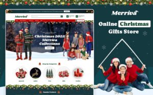 Merriva – Christmas Responsive Shopify Theme for eCommerce - Nulled Download - EmpireGPL