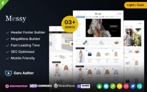 Messy - Multipurpose Fashion Store WooCommerce Theme - Nulled Download - EmpireGPL