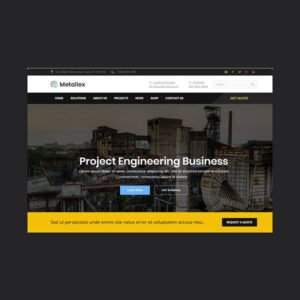 Metallex - Industrial And Engineering WordPress Theme - Nulled Download - EmpireGPL