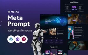 Metax – AI Prompts WordPress CMS Elementor Template WordPress Theme - Nulled Download - EmpireGPL