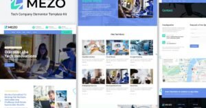 Mezo - Tech Company Elementor Template Kit - Nulled Download - EmpireGPL