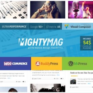 MightyMag - Magazine, Shop, Community WP Theme - Nulled Download - EmpireGPL