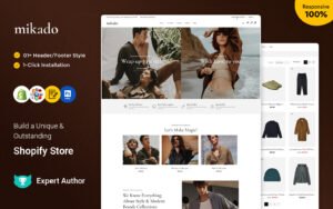 Mikado - Boutique and Fashion Store Shopify OS2.0 Multipurpose Responsive Theme Shopify Theme - Nulled Download - EmpireGPL