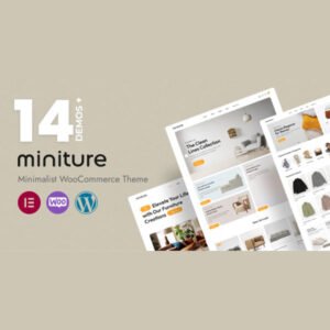 Miniture - Minimalist WooCommerce Theme - Nulled Download - EmpireGPL