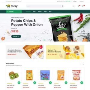 Mixy - Organic Food Store WordPress Theme - Nulled Download - EmpireGPL