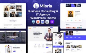 Mloria - Business Consulting & IT Agency WordPress Theme - Nulled Download - EmpireGPL