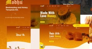 Modhu - Beekeeping & Honey Elementor Template Kit - Nulled Download - EmpireGPL