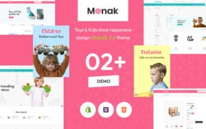 Monak - The Kids Fashion & Toys Premium Shopify Theme - Nulled Download - EmpireGPL