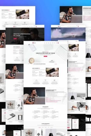 Monger - Landing Page Responsive WordPress Theme - Nulled Download - EmpireGPL
