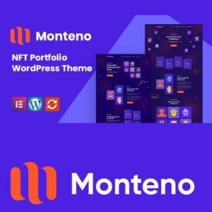 Monteno - NFT Portfolio WordPress Theme - Nulled Download - EmpireGPL