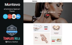 Montevo - Jewelry Stores and Fashion Store OpenCart Template - Nulled Download - EmpireGPL