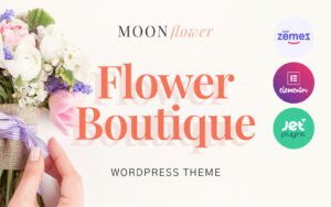 Moon Flower - Flower Shop WordPress Theme - Nulled Download - EmpireGPL