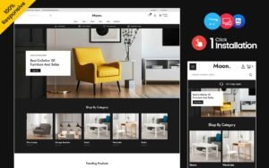 Moon - Furniture, Home Decor and Interior Multipurpose Responsive OpenCart Store OpenCart Template - Nulled Download - EmpireGPL