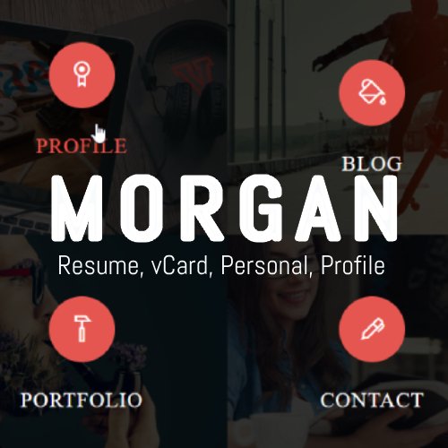 Morgan - Resume, vCard, Personal, Profile and Portfolio WP Theme - Nulled Download - EmpireGPL
