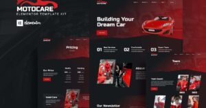 Motocare - Automotive Elementor Template Kit - Nulled Download - EmpireGPL