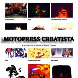 MotoPress Creatista - Creative Portfolio WordPress Theme - Nulled Download - EmpireGPL