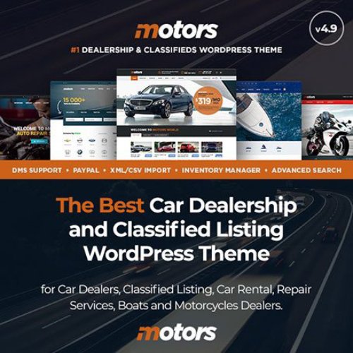 Motors - Car Dealer, Rental & Classifieds WP - Nulled Download - EmpireGPL